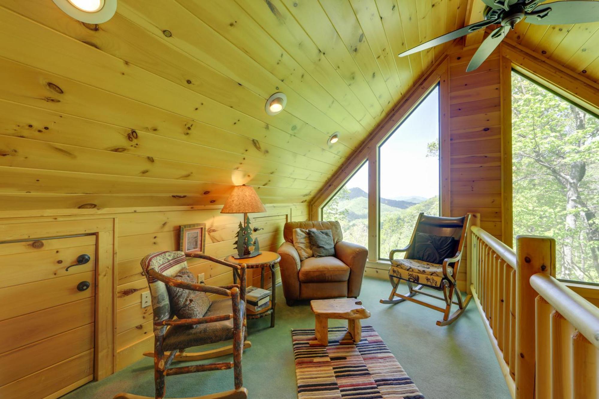 Bryson City Cabin With Hot Tub And Mountain Views! Exterior foto